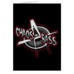 DIY Anarchy Chaos Metal Bass UK Punk shirt cards