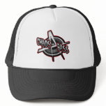 DIY Anarchy Chaos Metal Bass UK Punk shirt Mesh Hat