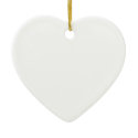DIY Create your own heart shaped ornament ornament