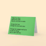DIY Design and Make Your Own Greeting Card