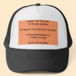 DIY Design and Make Your Own Mesh Hats