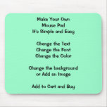 DIY Design and Make Your Own Mousepad