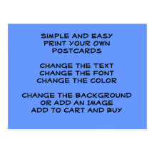 DIY Design and Make Your Own Post Cards