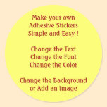 DIY Design and Make Your Own Stickers