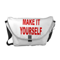 DIY Design Your Own Messenger Bag