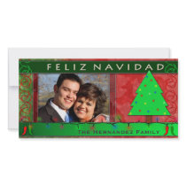 DIY Feliz Navidad Personalized Photo Card photo cards