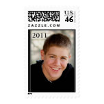 DIY Graduation Postage Stamp template