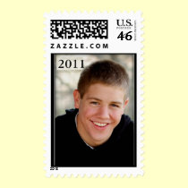 DIY Graduation Postage Stamp template stamps