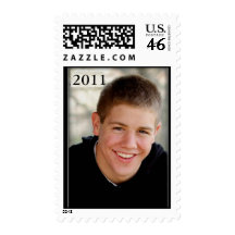 DIY Graduation Postage Stamp template