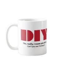 DIY I am busy Mug by Sensato DIY I am busy Mug