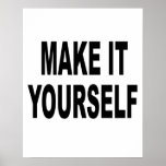 diy, diy art, diy poster, make it yourself, do it