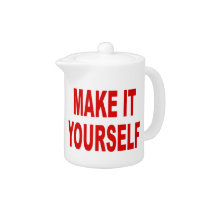 DIY Make It Yourself Teapots