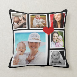 DIY Make Your Own Personalized Photo Template Throw Pillow