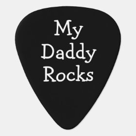 DIY Make Your Own Personalized Rocks Guitar Pick