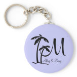 DIY Palm Tree Destination Logo keychains