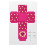 DIY- Pink Heart Box Template stationery