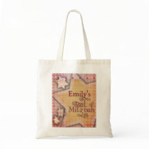 DIY Polka Dot Colorful Bat Mitzvah design Bag