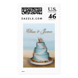DIY Seashell wedding cake stamps