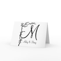 DIY Simple Cherry Blossom Branch Greeting Card