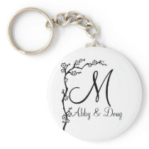 DIY Simple Cherry Blossom Branch Key Chain