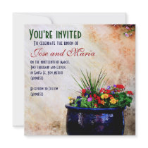 DIY Southwest-inspired Wedding Invitation