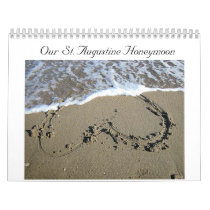 DIY St. Aug Honeymoon Calendar