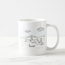 Dizzy Alien Visitors collection Mugs