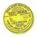 DIZZY CHICKEN MAGNET by djuridalal DIZZY CHICKEN MAGNET