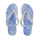 Dizzy Delights Pattern_Pastel Blue Sandals