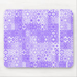 Dizzy Delights Pattern_Purple mousepad mousepad