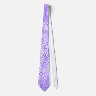 Dizzy Delights Pattern_Purple tie tie
