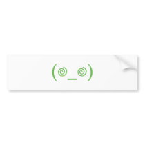 Dizzy in Green Bumper Stickers