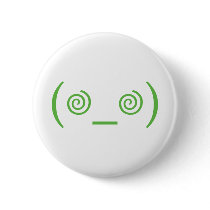 Dizzy in Green Button