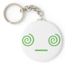 Dizzy in Green Key Chain