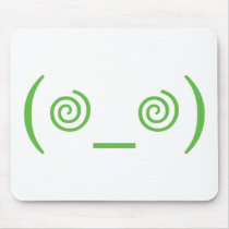 Dizzy in Green Mouse Pads