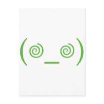 Dizzy in Green Postcards