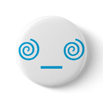 Dizzy in Light Blue Button