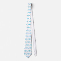 Dizzy in Light Blue Neck Tie