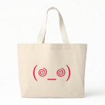 Dizzy in Red Tote Bags
