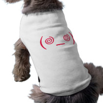 Dizzy in Red Doggie T-shirt