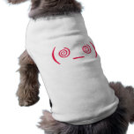 Dizzy in Red Doggie T-shirt