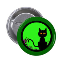 Dizzy Moon Cat buttons