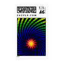 Dizzy Sun Rainbow Postage postage by Jaenne Dizzy Sun Rainbow Postage postage