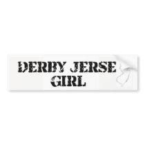 dj1 bumper stickers by DerbyJersey dj1 bumper stickers