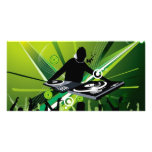 dj-3 photo greeting card