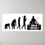 DJ and MC's vinyl lovers gear DJ Dubstep gifts Print