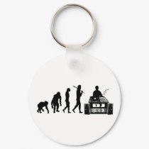 DJ and MC's vinyl lovers gear keychains by Funkart DJ and MC's vinyl lovers gear keychains