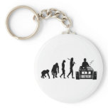 DJ and MC's vinyl lovers gear keychains