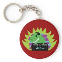 Dj-asaurus Rex Keychains