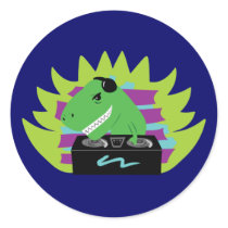 Dj-asaurus Rex stickers